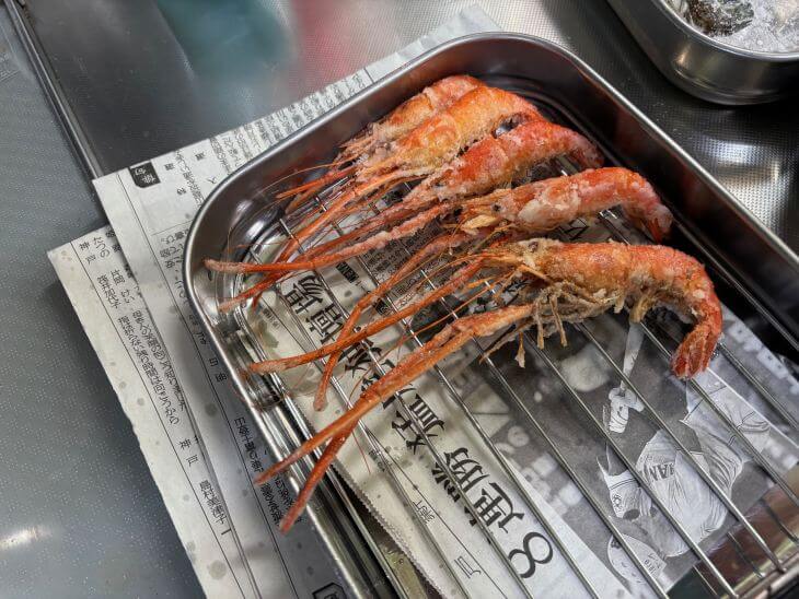 テナガエビ素揚げ